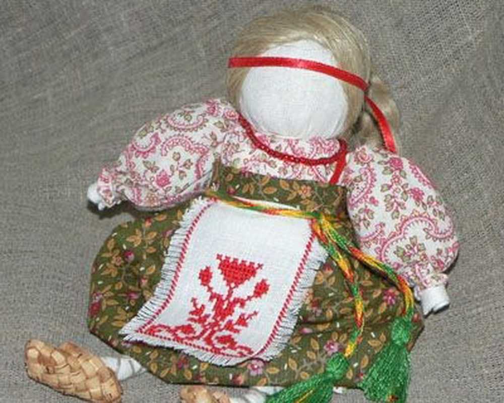 Обереговая кукла Толстушка Костромушка. Притягивает Душу ребенка в семью - Тридевятое Царство